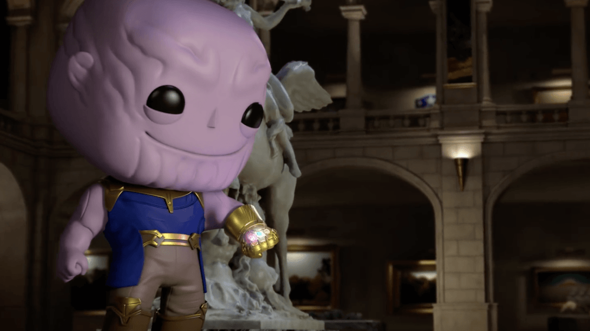 Funko Thanos. Capture YouTube Funko