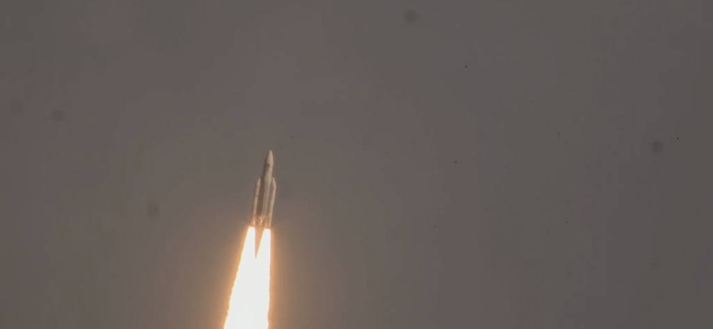 Ariane 5 en plein vol