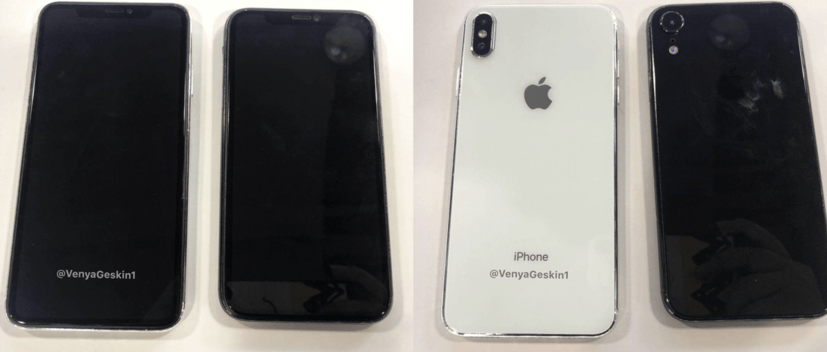 Leak iPhone 2018 // Source : Twitter Ben Geskin