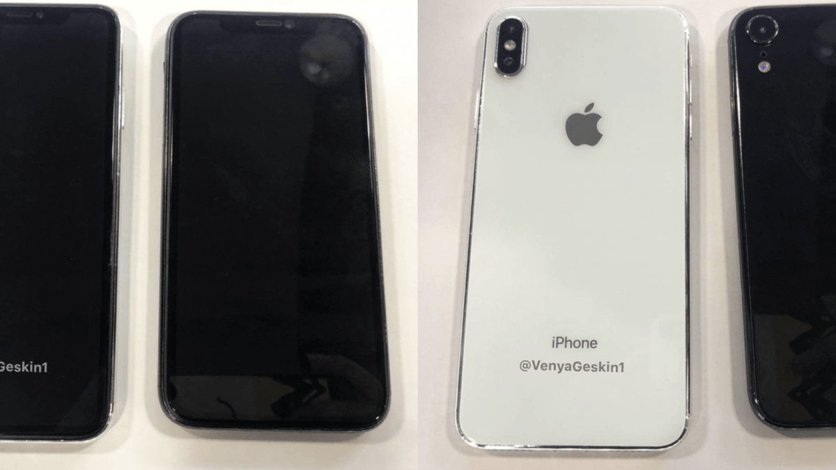 Leak iPhone 2018 // Source : Twitter Ben Geskin