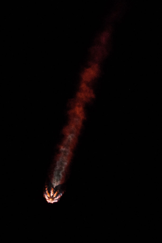 falcon9 spacex rentrée atmosphérique falcon9 spacex rentrée atmosphérique