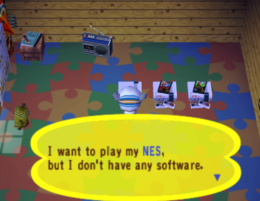 NES dans Animal Crossing
