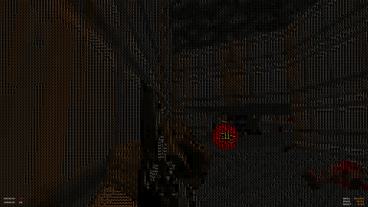 Dario DOOM ASCII. Zubovic