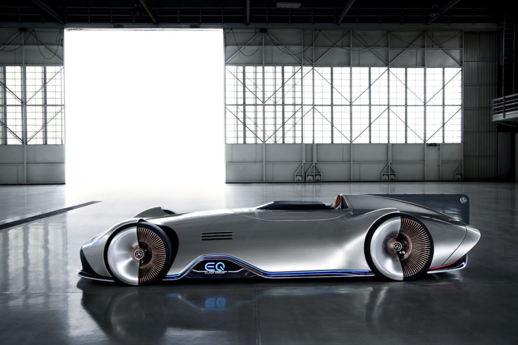 Mercedes Vision EQ Silver Arrow // Source : Mercedes-Benz Mercedes Vision EQ Silver Arrow // Source : Mercedes-Benz