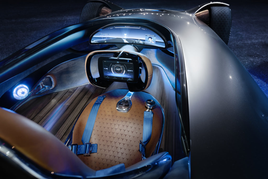 Mercedes Vision EQ Silver Arrow // Source : Mercedes-Benz Mercedes Vision EQ Silver Arrow // Source : Mercedes-Benz