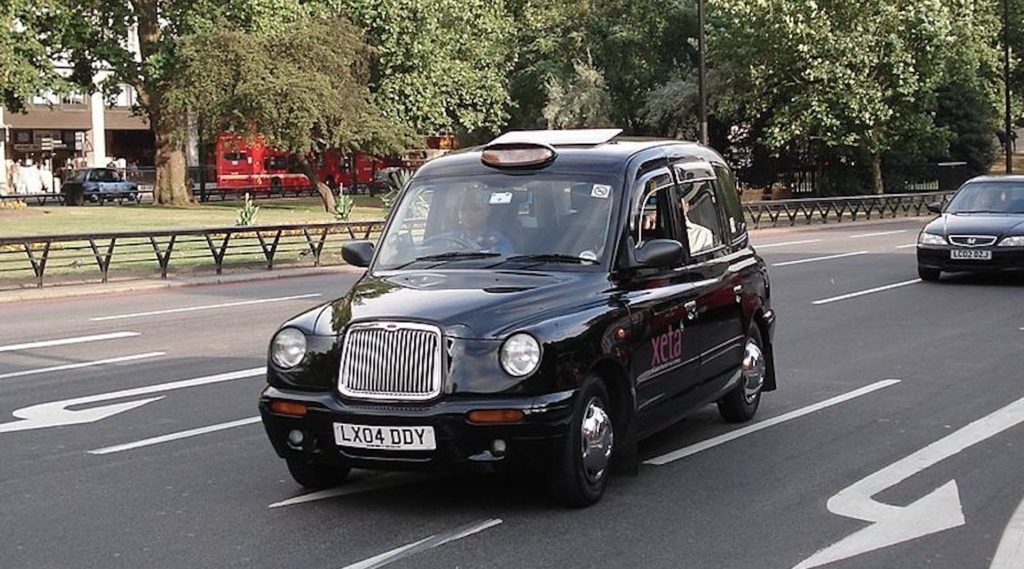 Un taxi londonien  // Source : Wikimedia/mwanasimba from La Réunion