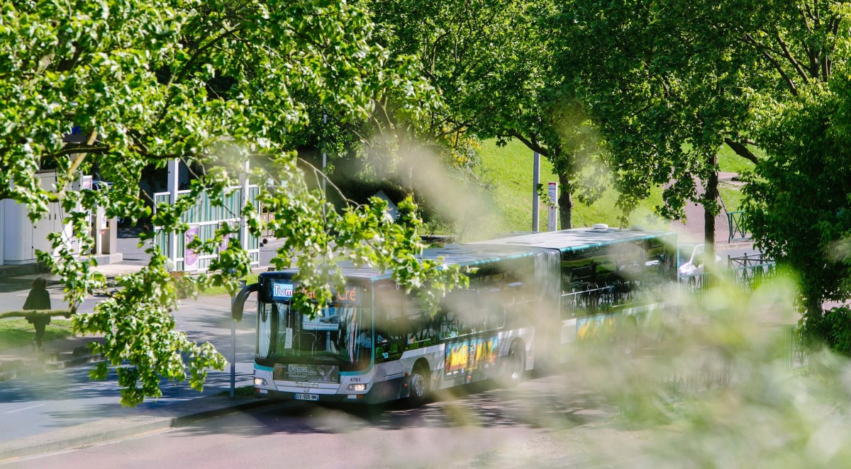 Le réseau de bus Trans Val d'Oise. // Source : Mathieu Génon