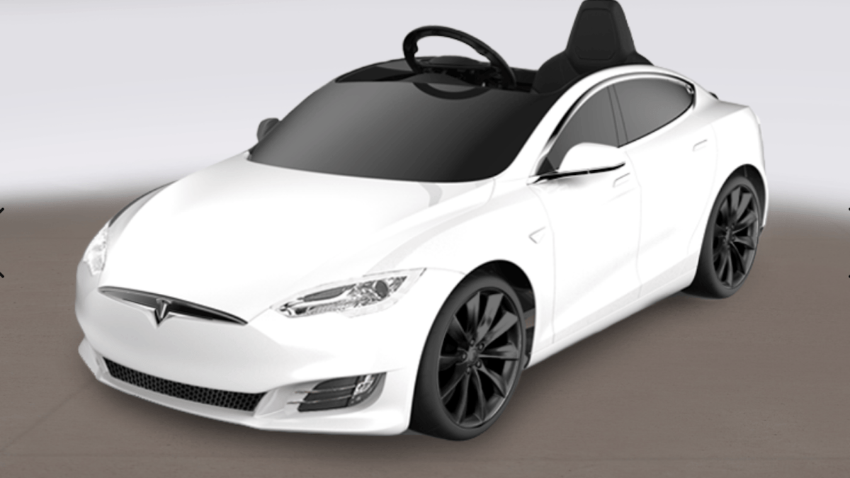 Mini-voiture Tesla Model S // Source : Radio Flyer