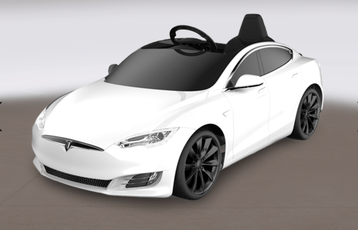 Mini-voiture Tesla Model S // Source : Radio Flyer