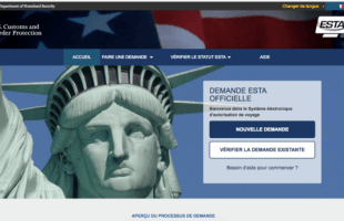 Site officiel du département de la sécurité du territoire américain // Source : Department of Homeland Security