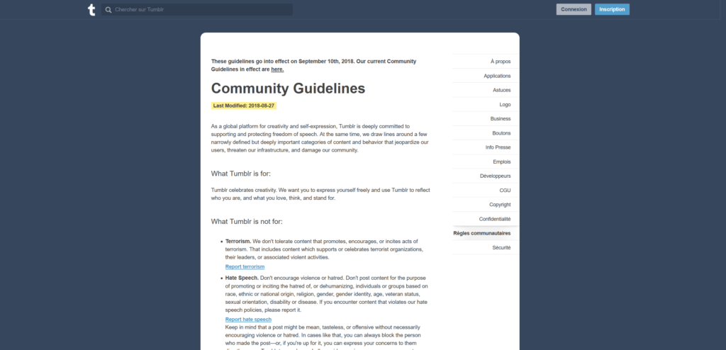 Community Guidelines Tumblr Community Guidelines Tumblr