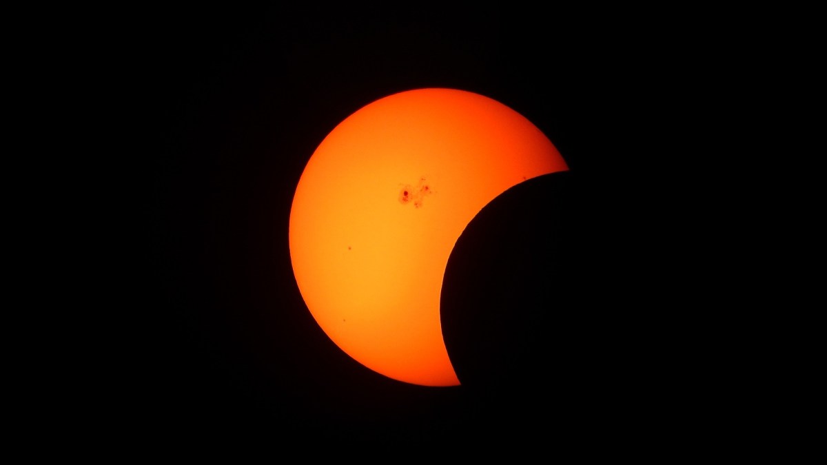 Une éclipse solaire partielle // Source : Max Pixel/CC0 (photo recadrée)