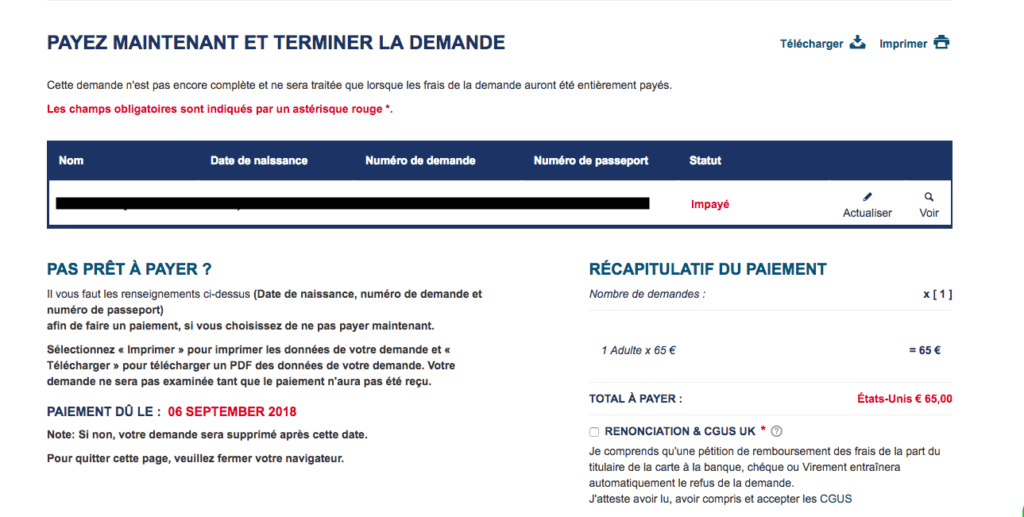 Capture d'écran du site esta-officiel.fr Capture d'écran du site esta-officiel.fr