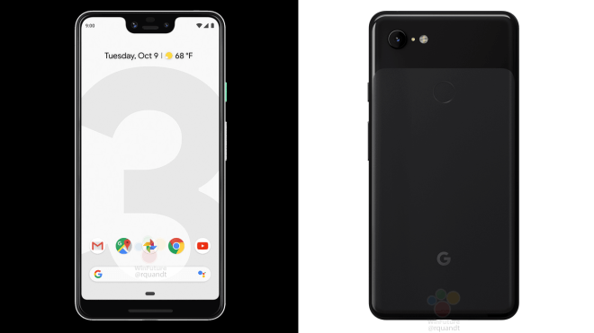 Google Pixel 3 XL // Source : WinFuture