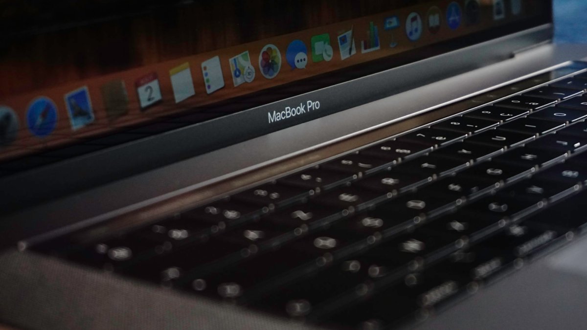 MacBook Pro, détail du clavier // Source : Gwénaëlle Hamon pour Numerama