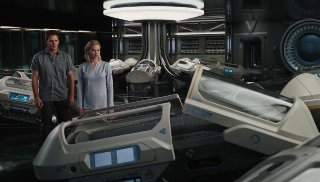 Passengers // Source : Sony Pictures Entertainment