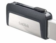 Sandisk SDDDC2-256G-G46 Clé USB 3.1 Type-C à Double Connectique Sandisk Ultra 256 Go