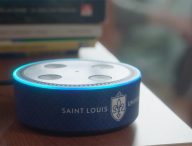 Amazon Echo Dot Université de Saint Louis // Source : Université de Saint Louis