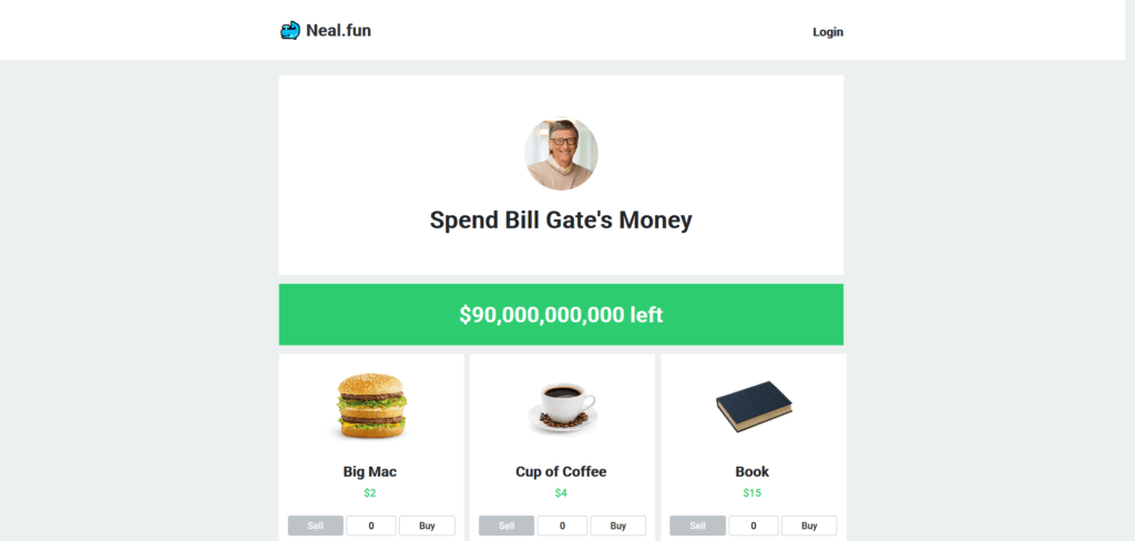 Spend Bill Gate’s Money