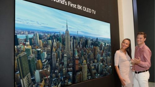 LG présente le OLED 8K // Source : LG