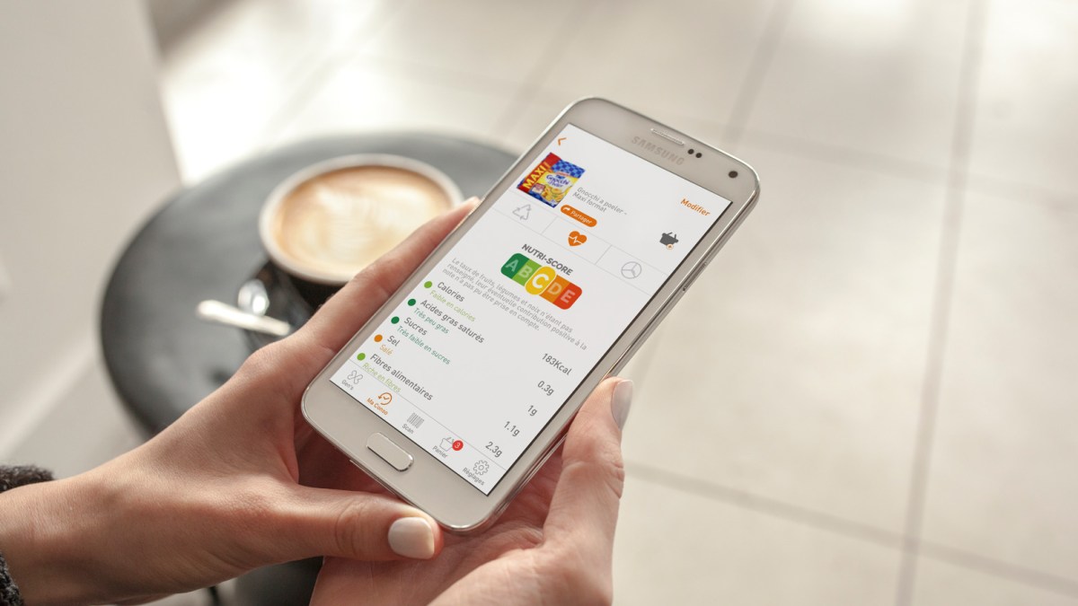 Une app pour trier correctement les produits achetés en grande surface. // Source : Eugène App