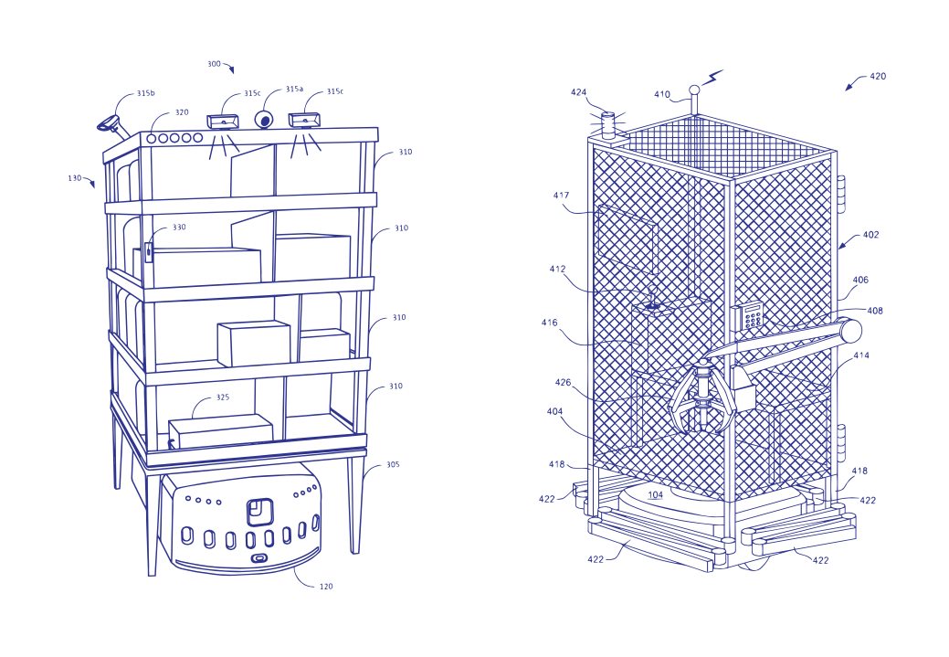 Le brevet déposé par Amazon en 2016. // Source : Kate Crawford, Vladan Joler