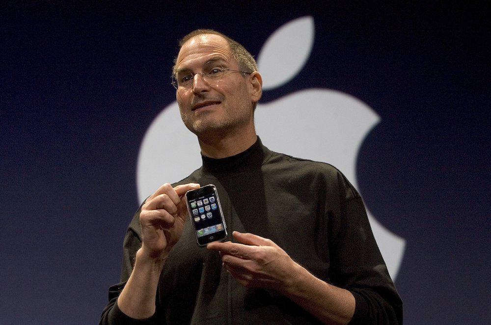 Steve Jobs (2007) // Source : David Paul Morris Steve Jobs (2007) // Source : David Paul Morris