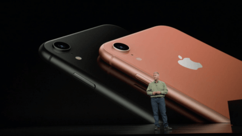 L'iPhone Xr se décline en 6 couleurs // Source : Apple