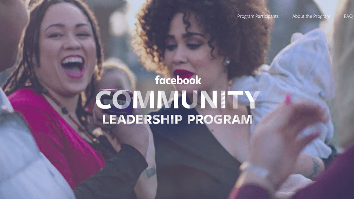 Community Leadership Program // Source : Facebook