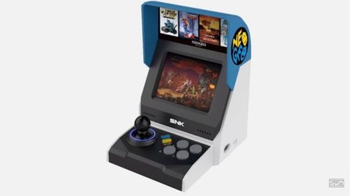 La Neo Geo Mini qui sortira en Europe // Source : Twitter/SNKNEOGEOmini