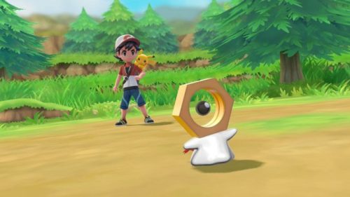 Meltan dans Pokémon Let's Go // Source : Pokémon Company