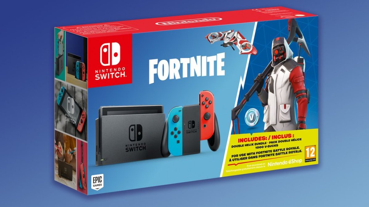 Le pack Nintendo Switch+Fortnite // Source : Twitter/Nintendo