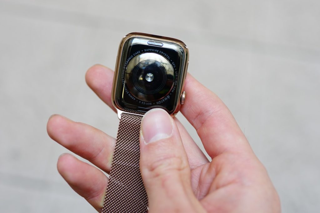 Apple Watch Series 4 // Source : Ulrich Rozier pour Numerama Apple Watch Series 4 // Source : Ulrich Rozier pour Numerama