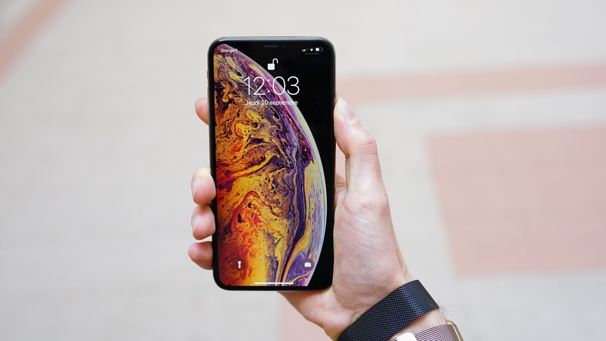 iPhone XS Max // Source : Ulrich Rozier pour Numerama 