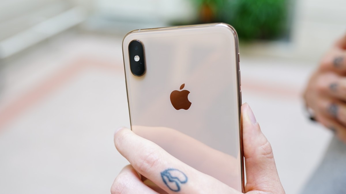 Un iPhone XS Max. // Source : Ulrich Rozier pour Numerama 