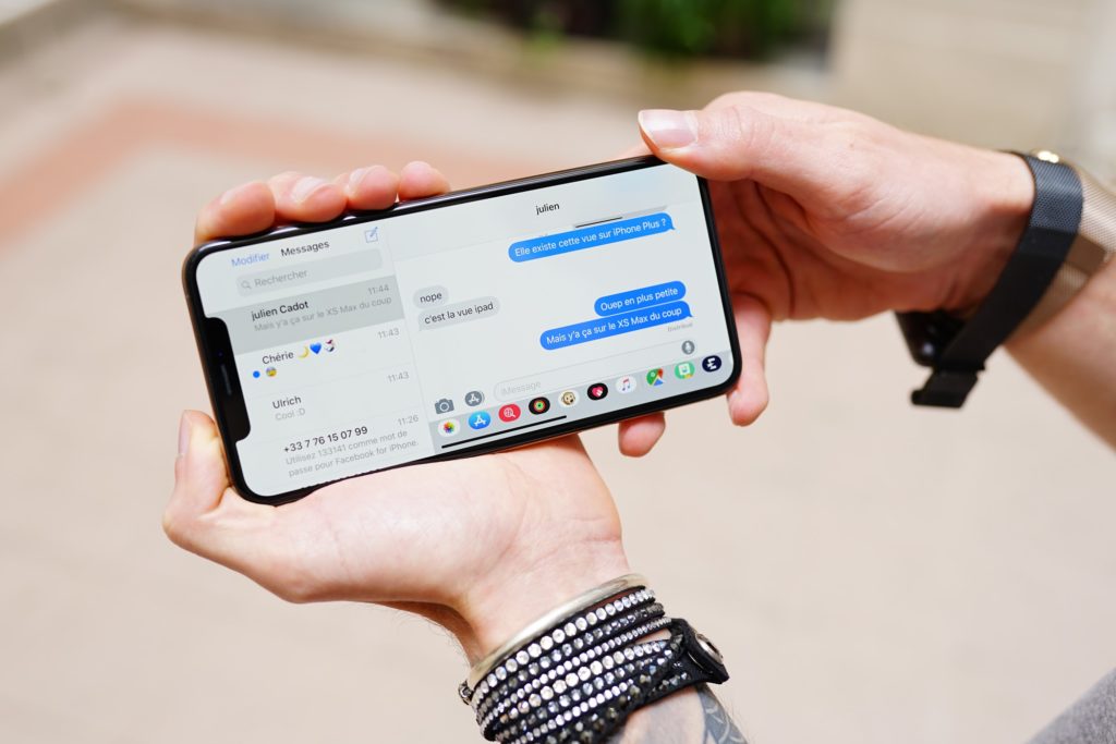 Splitview sur iPhone XS Max // Source : Ulrich Rozier pour Numerama 