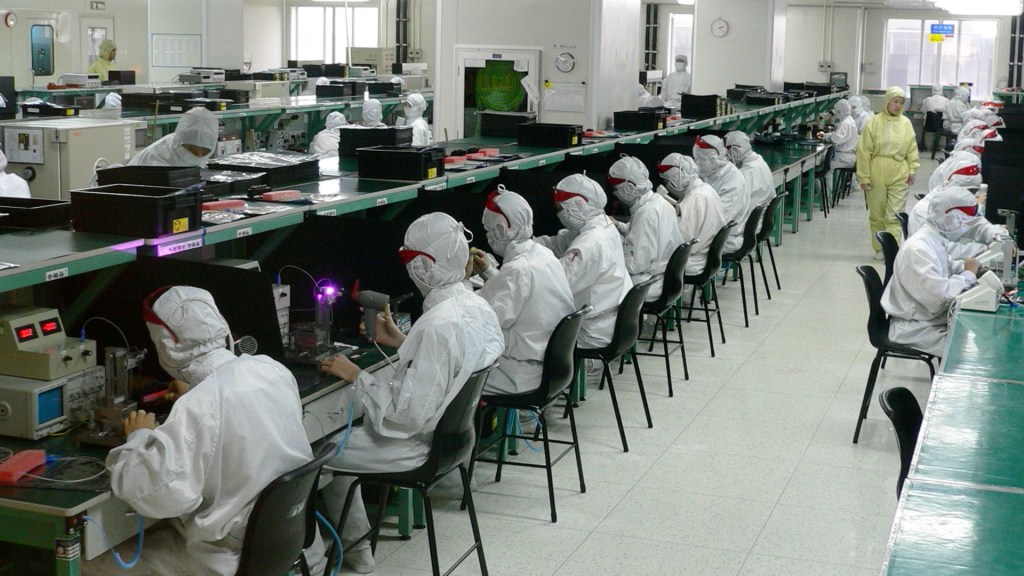 Usine d’électronique à Shenzhen // Source : Steve Jurvetson