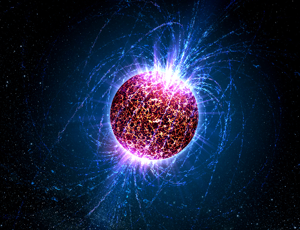 Une étoile à neutron isolée. // Source : Wikimedia/CC/Casey Reed - Penn State University