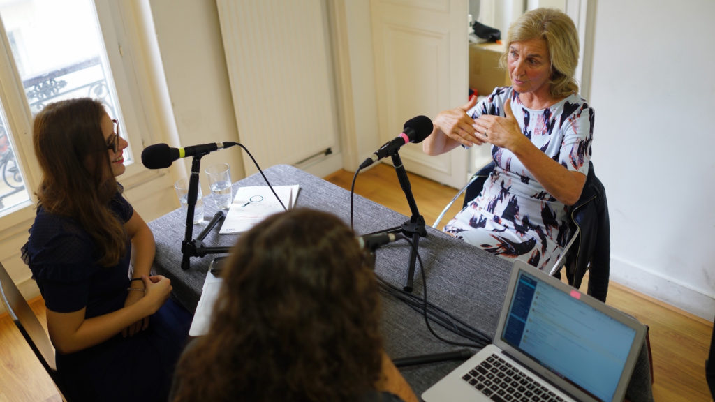 Nous avons demandé à Isabelle Falque-Pierrotin si elle utilisait un assistant. // Source : Photo Ulrich Rozier