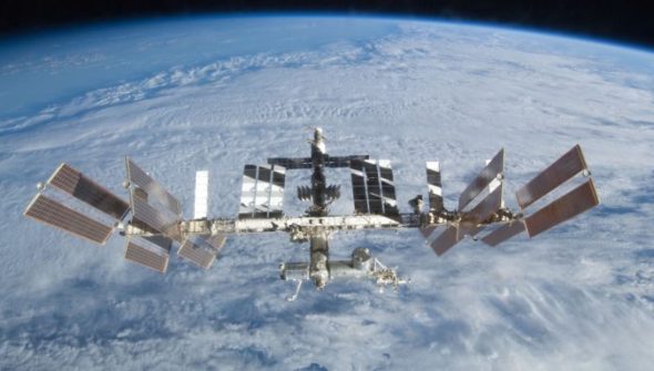 La Station spatiale internationale // Source : Nasa