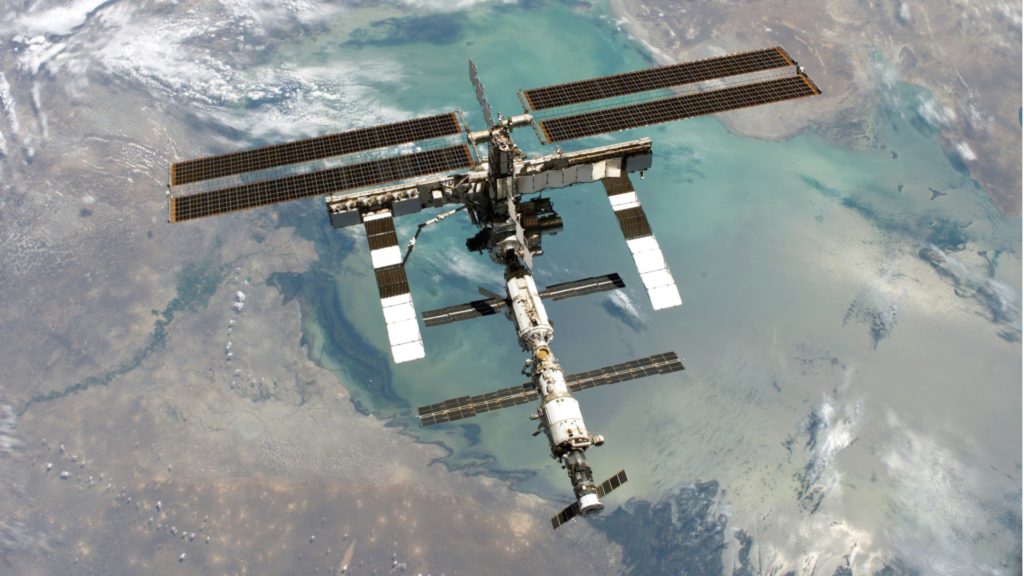 La Station spatiale internationale // Source : Nasa