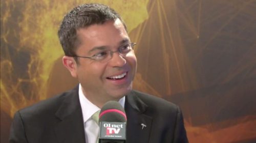 Jérôme Guillen invité de 01netTV en 2014 // Source : YouTube/01netTV