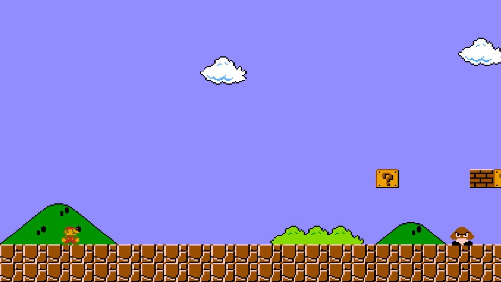 Mario Super Bros (1985) // Source : Nintendo Mario Super Bros (1985) // Source : Nintendo
