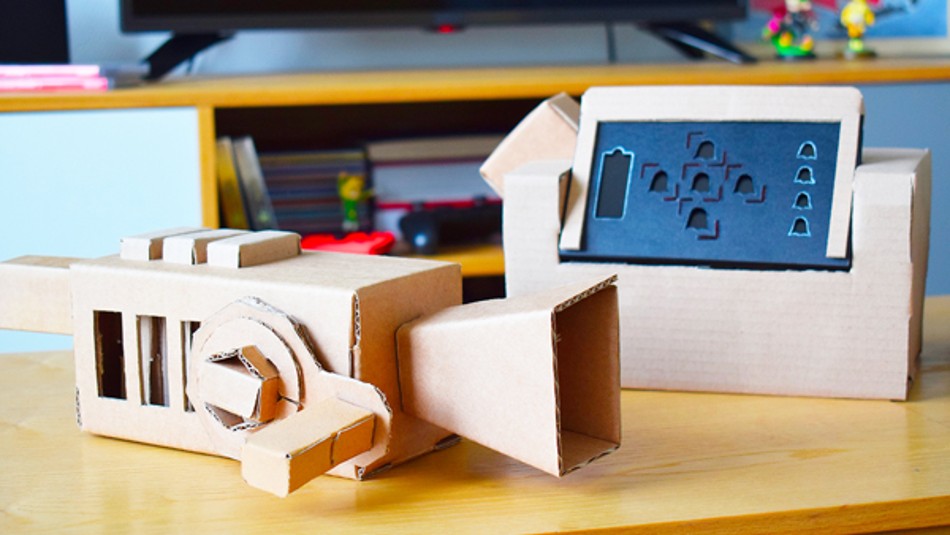 Nintendo Labo : kit chasseur de fantômes // Source : Nintendo