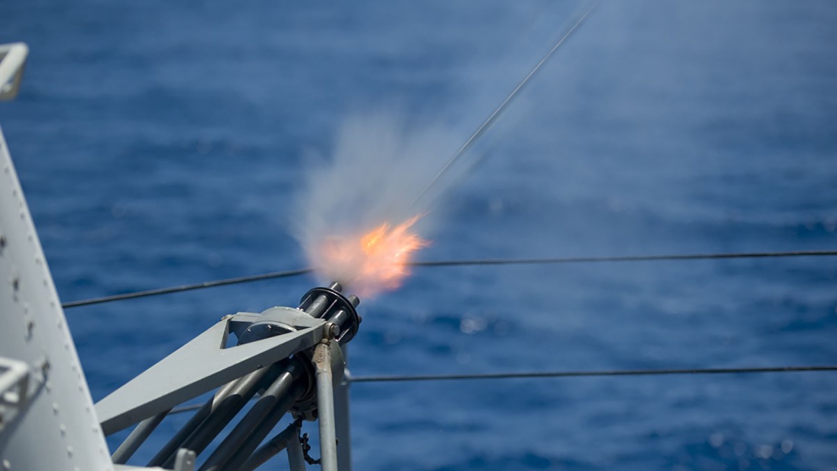 Un système Phalanx CIWS. // Source : Fidel C. Hart