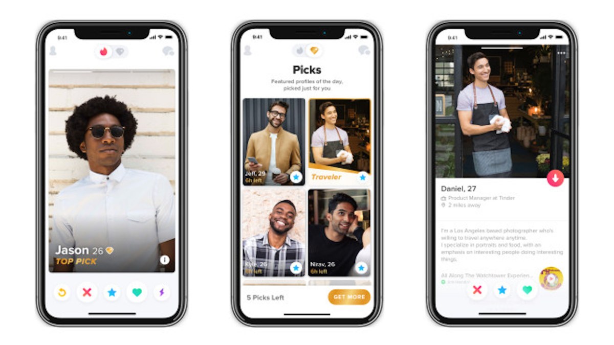 L'option Top Picks de Tinder // Source : Tinder