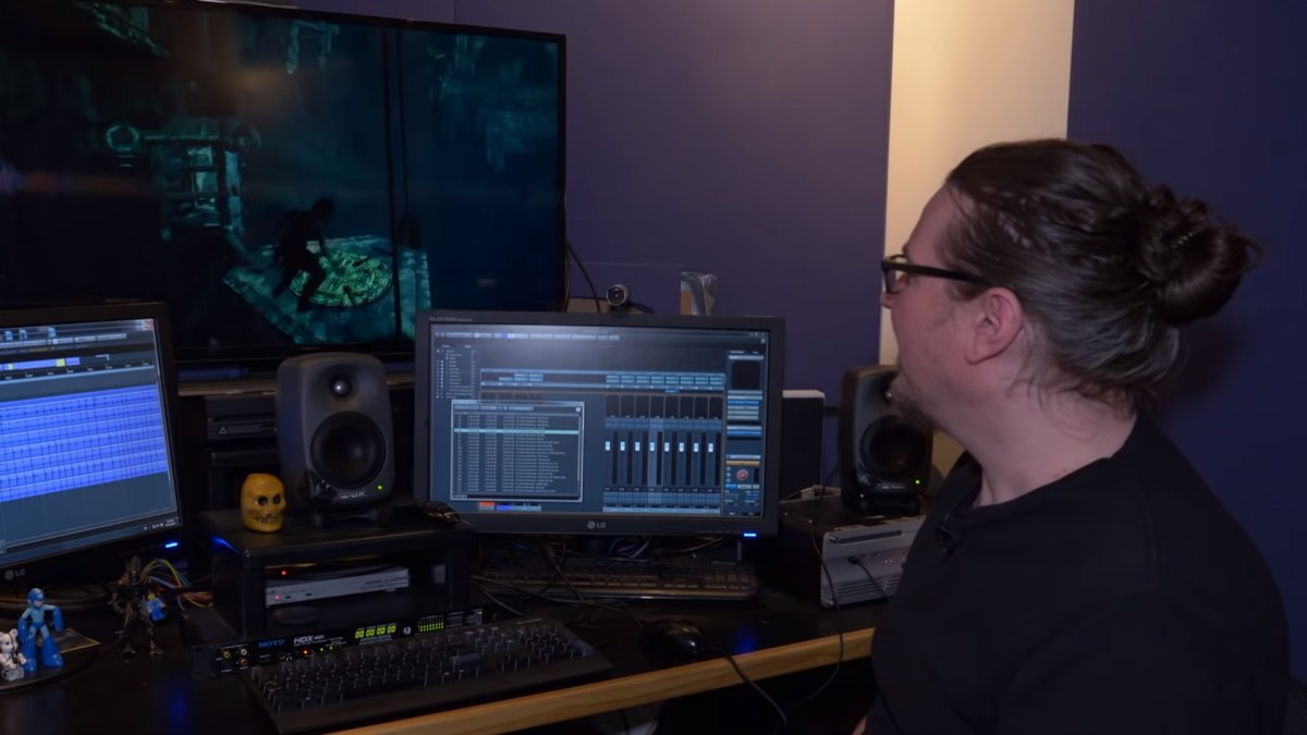 Rob Brudget, directeur audio Eidos Montreal // Source : Youtube - S.E.L.L. 