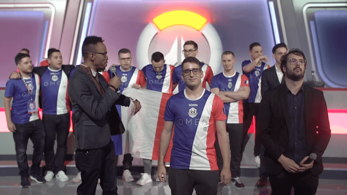 L'équipe de France remporte les qualifications contre le Royaume-Uni // Source : Blizzard