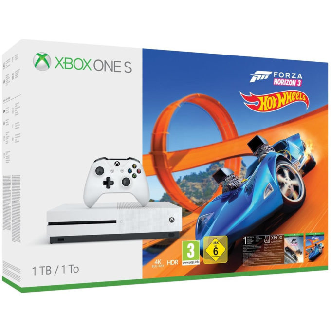 Xbox One S 1 To Forza Horizon 3 + Hot Wheels