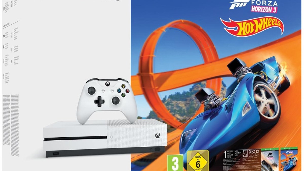 Xbox One S 1 To Forza Horizon 3 + Hot Wheels